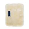 Chest expander vegan sheepskin 1 buckle natural