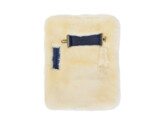 Chest expander vegan sheepskin 1 buckle natural