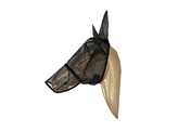 Fly mask classic with ears and nose black Full