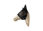 Fly mask classic with ears black cob