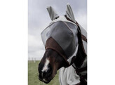 Fly mask classic with ears silver cob