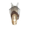 Fly mask classic with ears silver cob