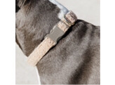 Dog collar Teddy Fleece Pine Green L