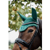 Fly veil Wellington velvet dark green Cob