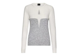 Trolle Cashmere and Wool Star Logo Crew Sweater