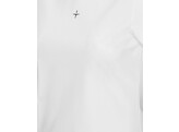 Woman athl perforated t-shirt white S