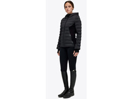 CT R-evo Hooded Nylon Puffer with Knit Back Woman