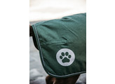 Dog coat waterproof olive green small medium 42