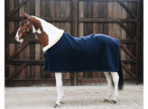 Fleece show rug  heavy  navy 130-6 0