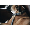 Plaited Nylon Dog collar grey XL 71cm
