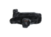 Dog coat fake fur grey XL 62cm