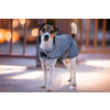 Dog coat reflective   water repellent silver M 46cm
