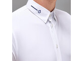 Revo l/s tech piq/mesh comp shirt men white 38