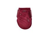 Young Horse Fetlock Boots Velvet bordeaux L