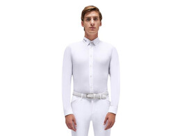 Revo long sleeve tech competition shirt men white