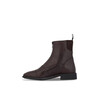 Shire paddock boot front zip black 35