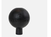 Lead Wall protection rubber ball Black