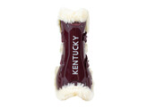 Vegan Sheepskin Tendon Boots bamboo Elastic bordeaux M