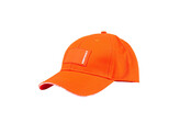 Cap rubber logo orange