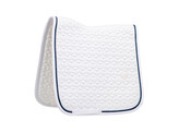 Saddle Pad glitter rope dressage white/white