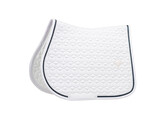 Saddle Pad glitter rope show jumping white/black