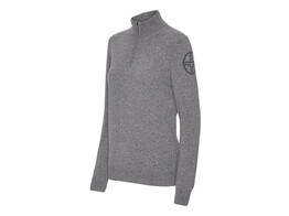 Trolle WOMAN cash wool Half zip sweat