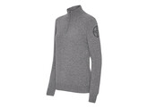 WOMAN cash wool half zip sweat grey M