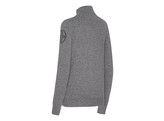 MAN cash wool half zip sweat grey M