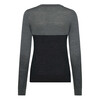 WOMAN Fine Merino ol Logo crew sweater Grey XS