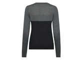 WOMAN Fine Merino ol Logo crew sweater Grey XS