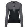 WOMAN Fine Merino ol Logo crew sweater Grey XS