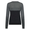 WOMAN Fine Merino ol Logo crew sweater Grey L