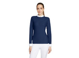 Louane showshirt l/s women nightblue/text M