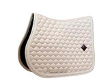 Saddle Pad with plaited cord show jumping beige