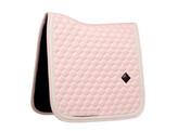 Saddle Pad with plaited cord dressage light rose