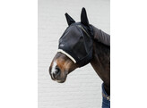 Fly mask skin friendly black Cob