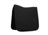 Saddle Pad with metal chain dressage black