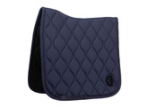 Saddle Pad wave 3d logo dressage navy