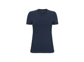 Woman athl perforated t-shirt blue S