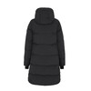 W long Goose down jacket black L