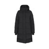 W long Goose down jacket black L