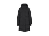 W long Goose down jacket black L