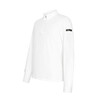 M Aero Comp Polo l/s  TECH white/white S