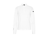 M Aero Comp Polo l/s  TECH white/white S