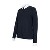 M Aero Comp Polo l/s  TECH navy/navy S