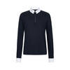 M Aero Comp Polo l/s  TECH navy/navy S