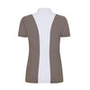 W Center Line Competition Polo  TECH Taupe S