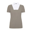 W Center Line Competition Polo  TECH Taupe S