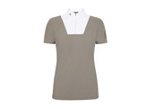 W Center Line Competition Polo  TECH Taupe S