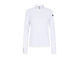 W Center Line Competition Polo LS TECH white S